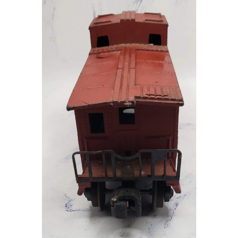 Vintage Lionel Lines 6017 Red Caboose O Gauge Train Car